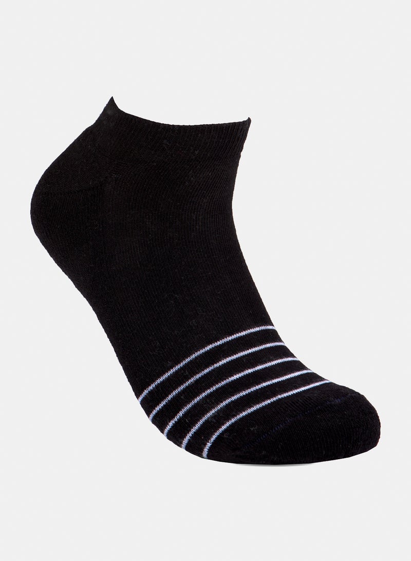 Odds Men's Pack of 3 Half Terry Ankle Patterned Socks - Image 2